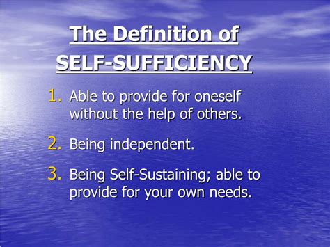 self sufficient meaning in tagalog|Meaning of Self.